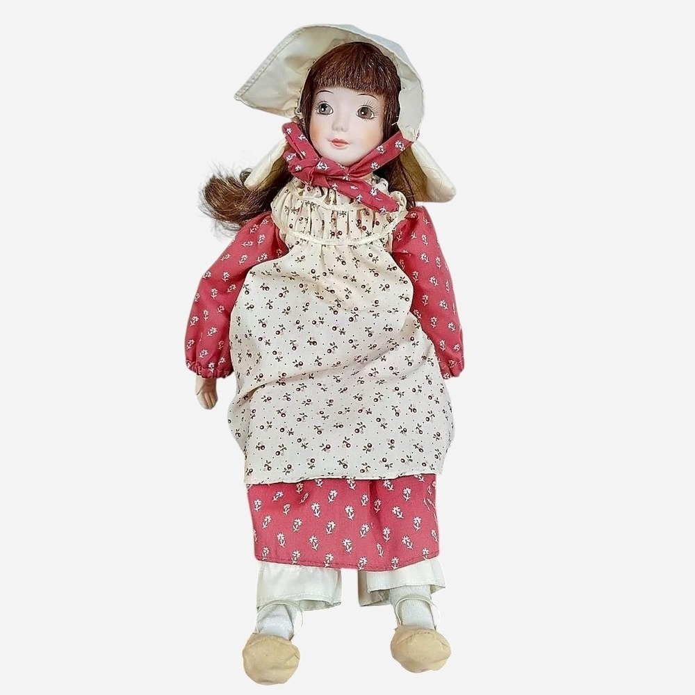 Calico Cousins Collectible Porcelain Dolls Amanda Style No. 1666  Russ Berrie